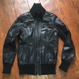 Leather jacket